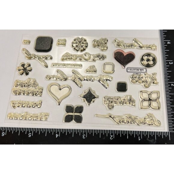 Close To My Heart My Acrylix A Little Something Clear Stamps Set C1193 love - Picture 3 of 4